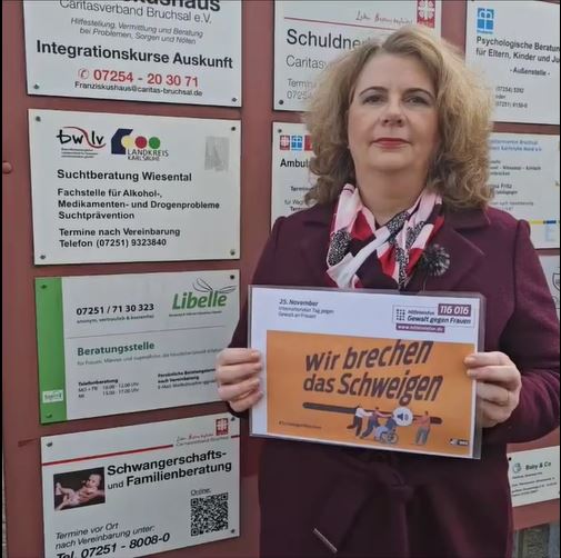 25. November ist der Tag gegen Gewalt an Frauen
