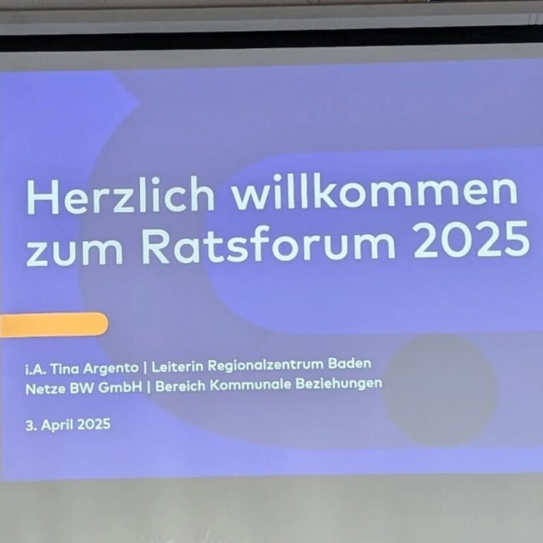 EnBW – Ratsforum 2025
