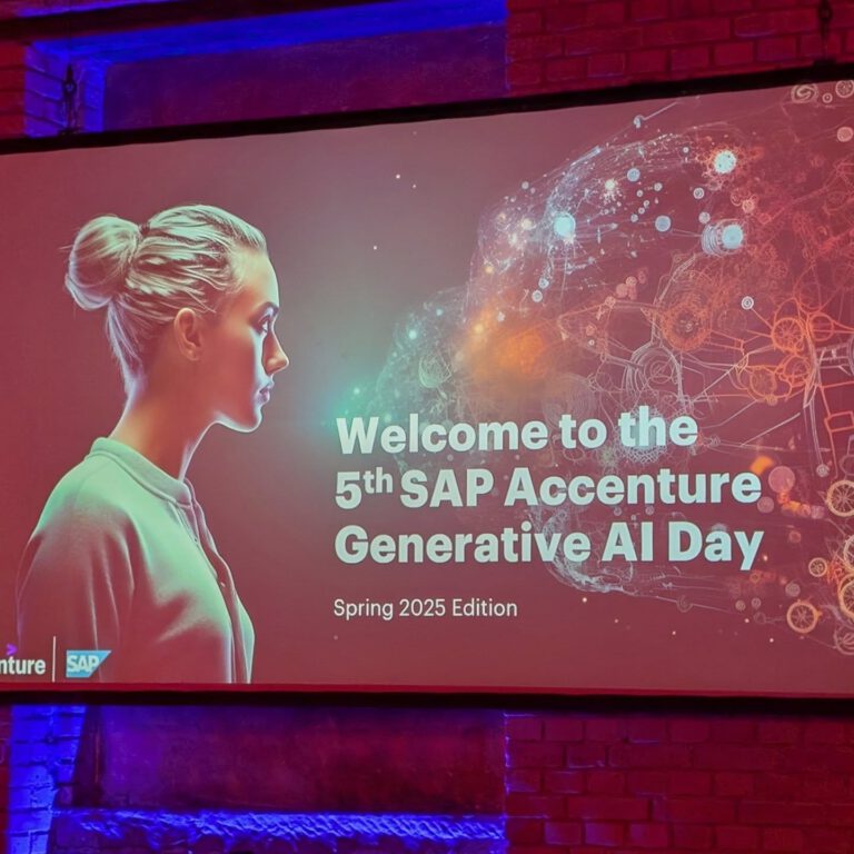 SAP Accenture Generative AI Day