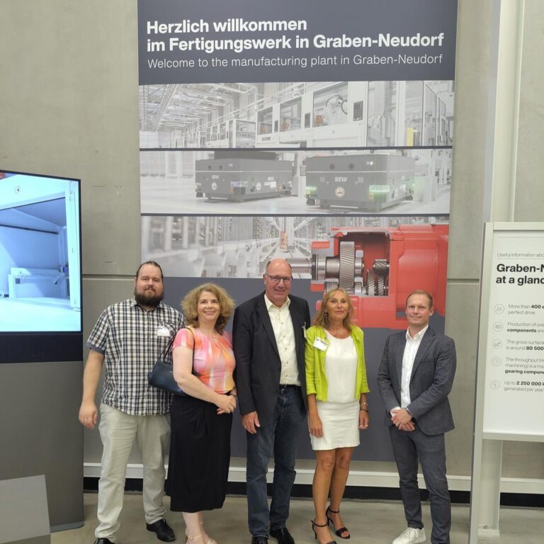 Unternehmensbesuch bei SEW Graben-Neudorf
