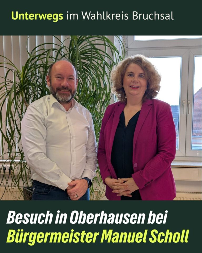 Gespräch mit Bürgermeister Manuel Scholl