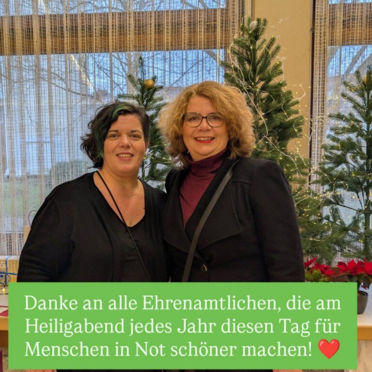 Brusl zeigt Herz an Heiligabend