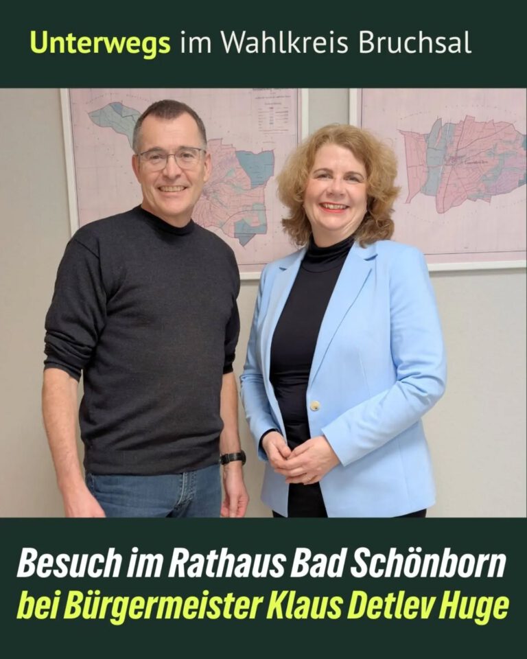 Gespräch mit Bürgermeister Klaus Detlev Huge