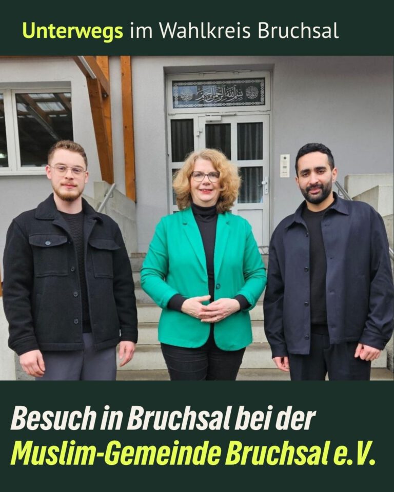Besuch bei der Muslim-Gemeinde Bruchsal e.V.
