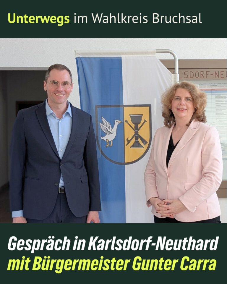 Gespräch mit Bürgermeister Gunter Carra