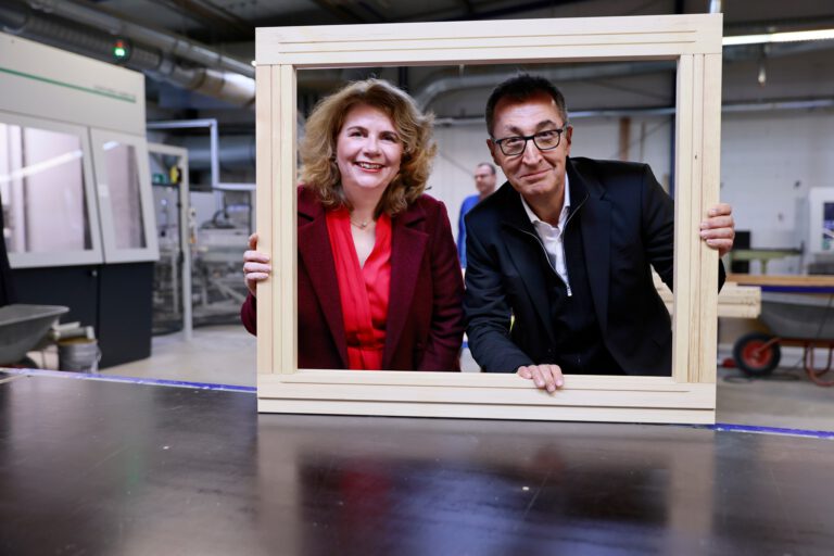 Mit Spitzenkandidaten Cem Özdemir bei Bechtold Solar-Technik GmbH