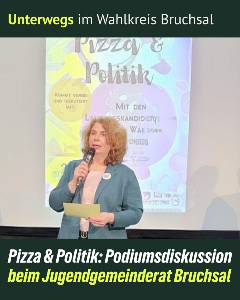 Pizza und Politik: Podiumsdiskussion beim Jugendgemeinderat Bruchsal